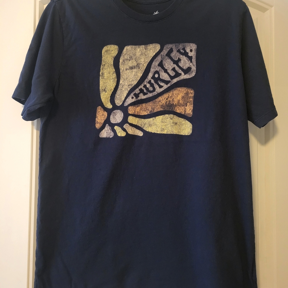 Hurley Navy Blue Graphic Tee